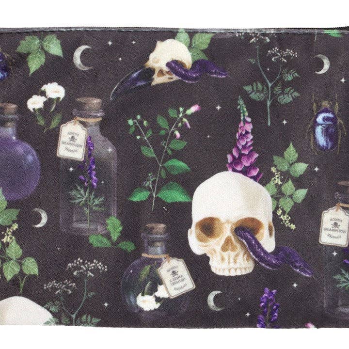 Venom & Vines Gothic Makeup Bag