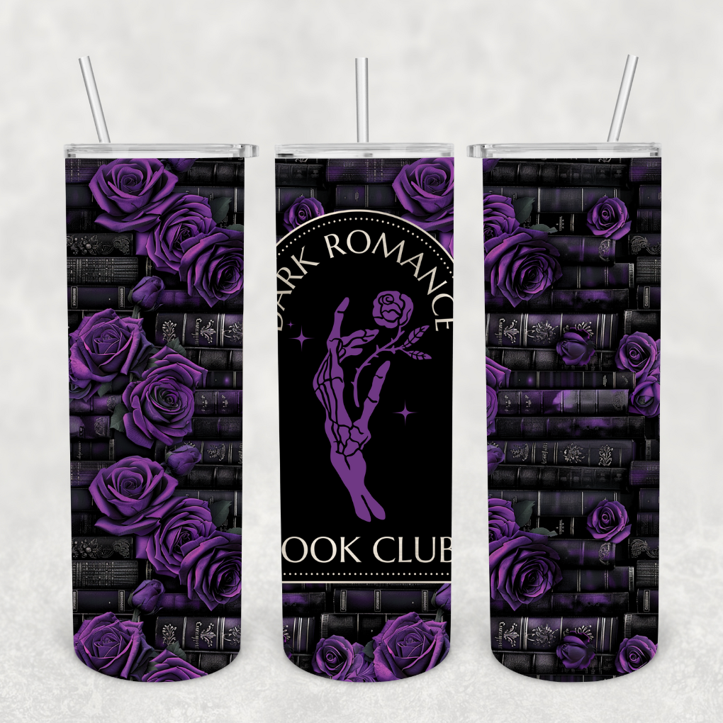 Dark Romance Book Tumbler
