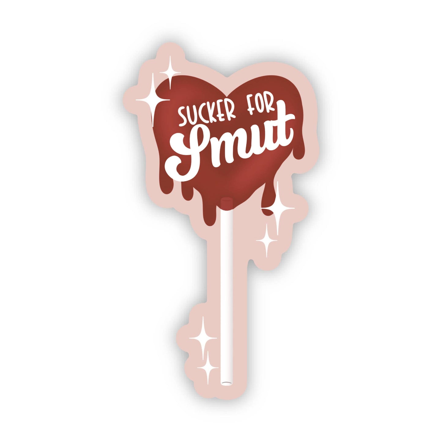 Sucker For Smut Waterproof Sticker | Bookish Sticker