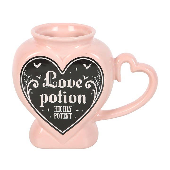 Love Potion Heart Shaped Mug