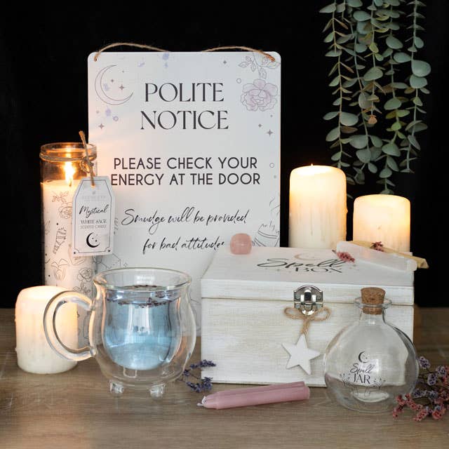 Clear Glass Cauldron Mug