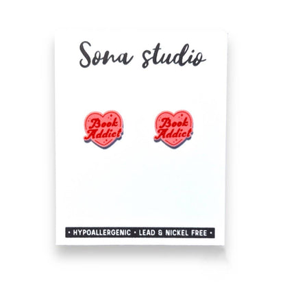 Book Addict Earrings