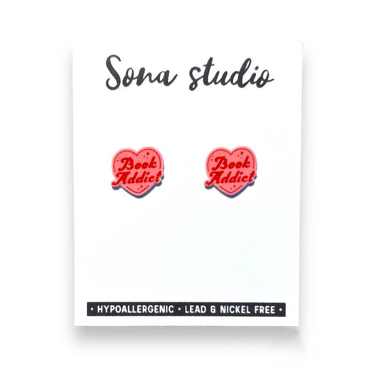 Book Addict Earrings
