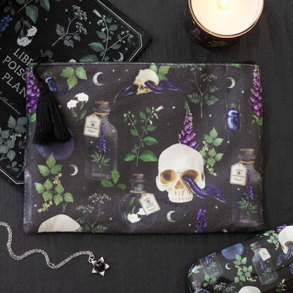 Venom & Vines Gothic Makeup Bag