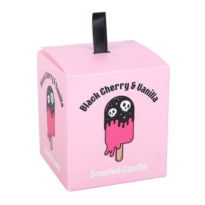 Gothic Black Cherry & Vanilla Scented Candle
