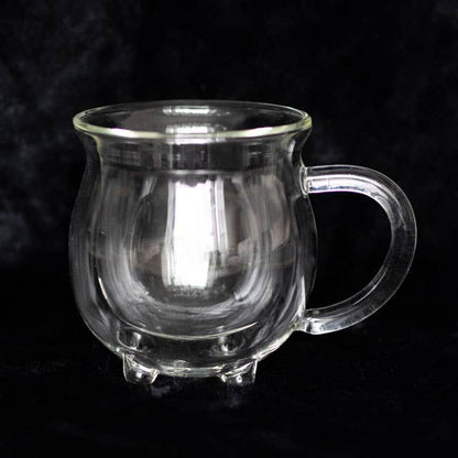 Clear Glass Cauldron Mug