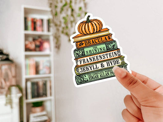 Spooky Books Sticker