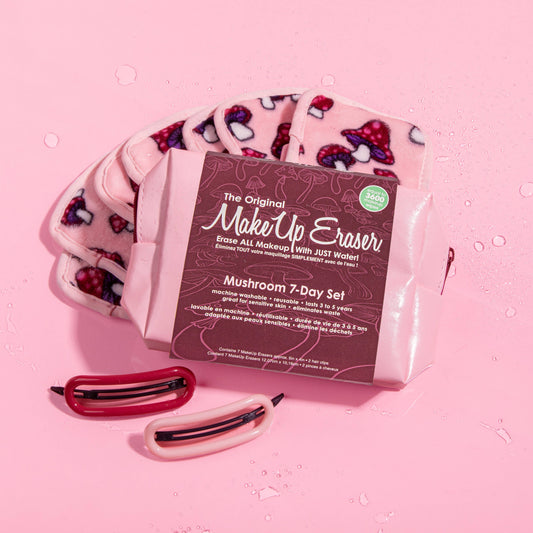 Mushroom 7-Day Makeup Eraser Set