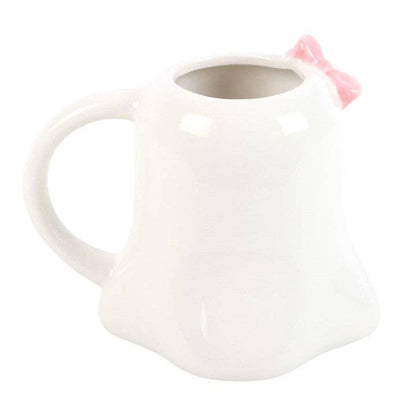 Mrs Boo Ghost Mug with Bow