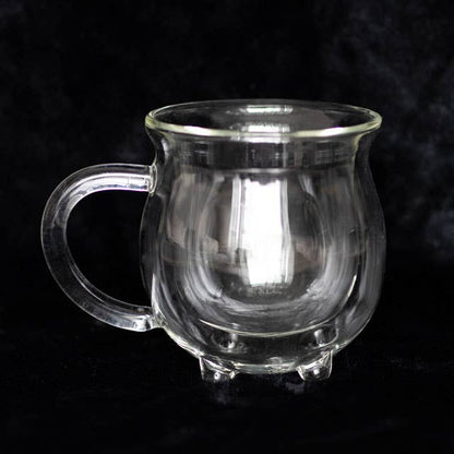 Clear Glass Cauldron Mug