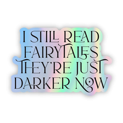 Darker Fairytales Bookish Reader Sticker
