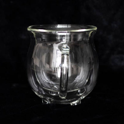 Clear Glass Cauldron Mug