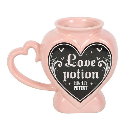 Love Potion Heart Shaped Mug