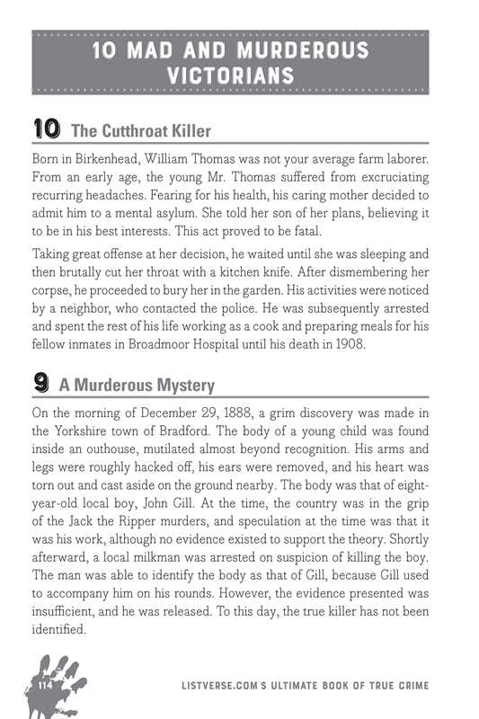 Ultimate Book of True Crime - Jamie Frater